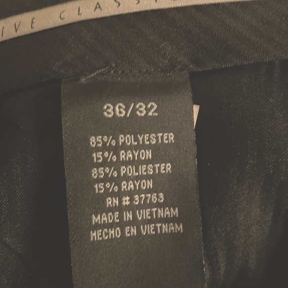 Men’s gray dress slacks - Picture 2 of 6